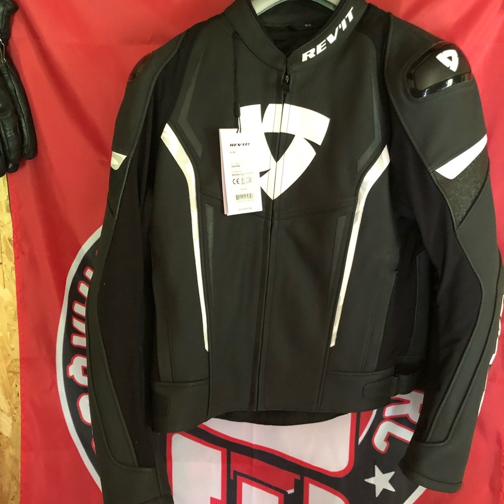 Revit Glide sport motorcycle jacket, size 54 EU (44 or large US). New with tags.